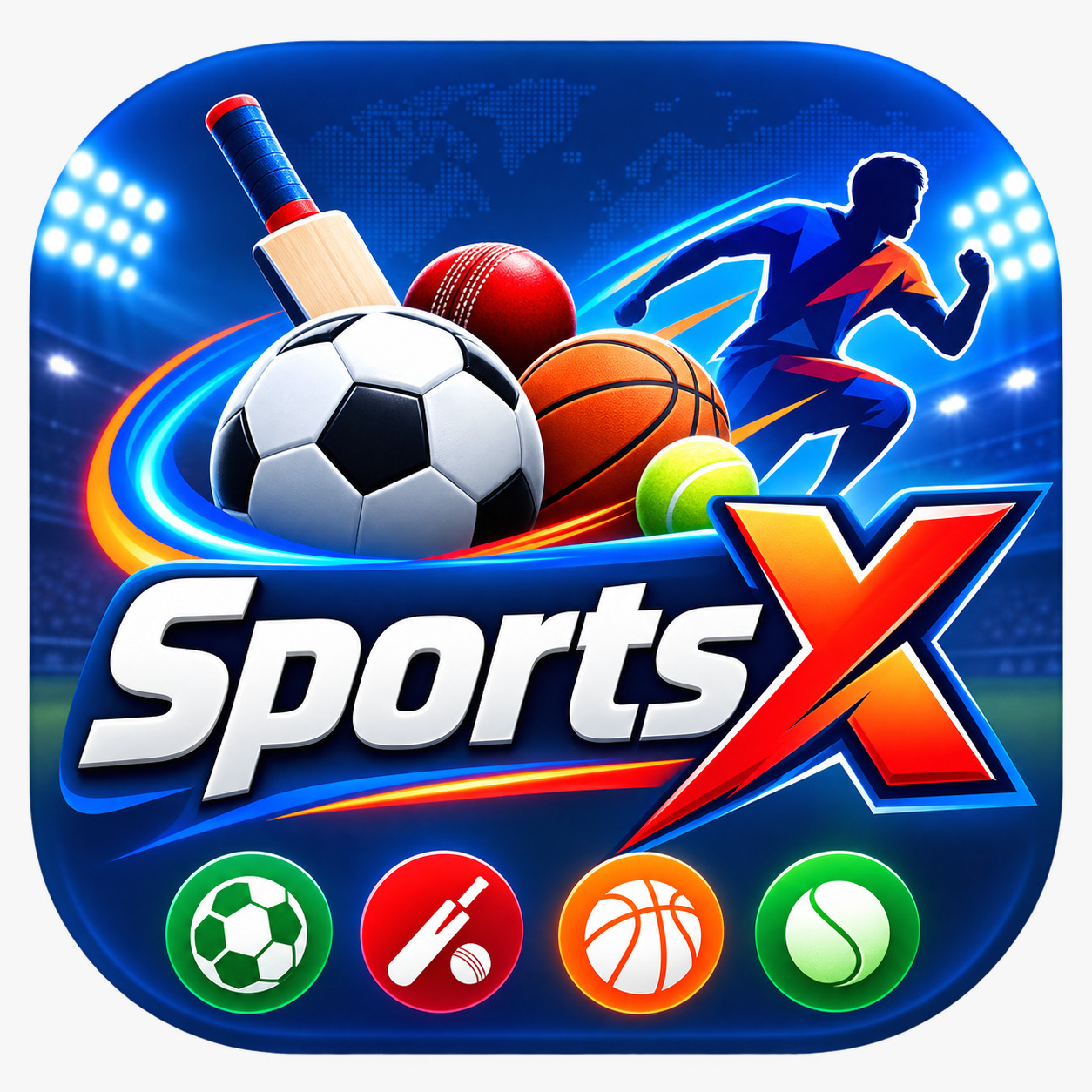 SportsX Logo